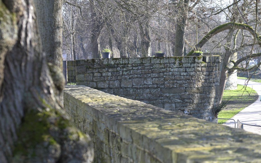 Wall und Gräfte in Soest